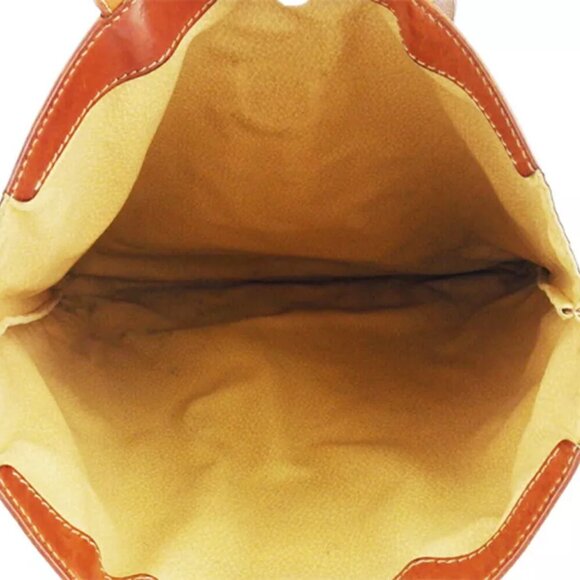 CELINE tote bag macadam beige PVC ?~ leather Authentic - Picture 9 of 9